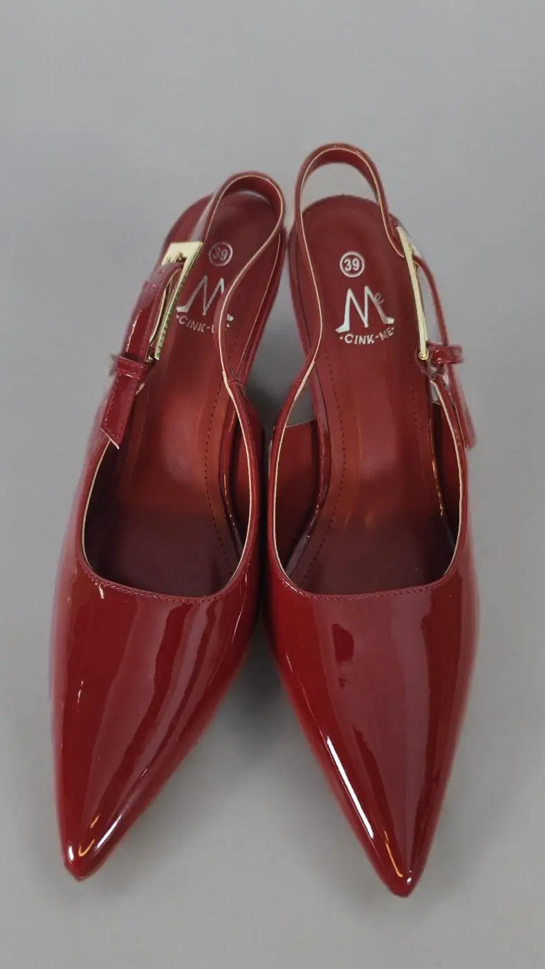 Tacón Burgundy