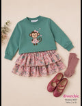 Conjunto mono falda