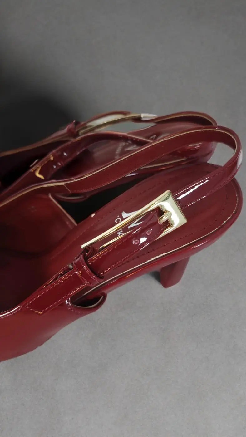 Tacón Burgundy
