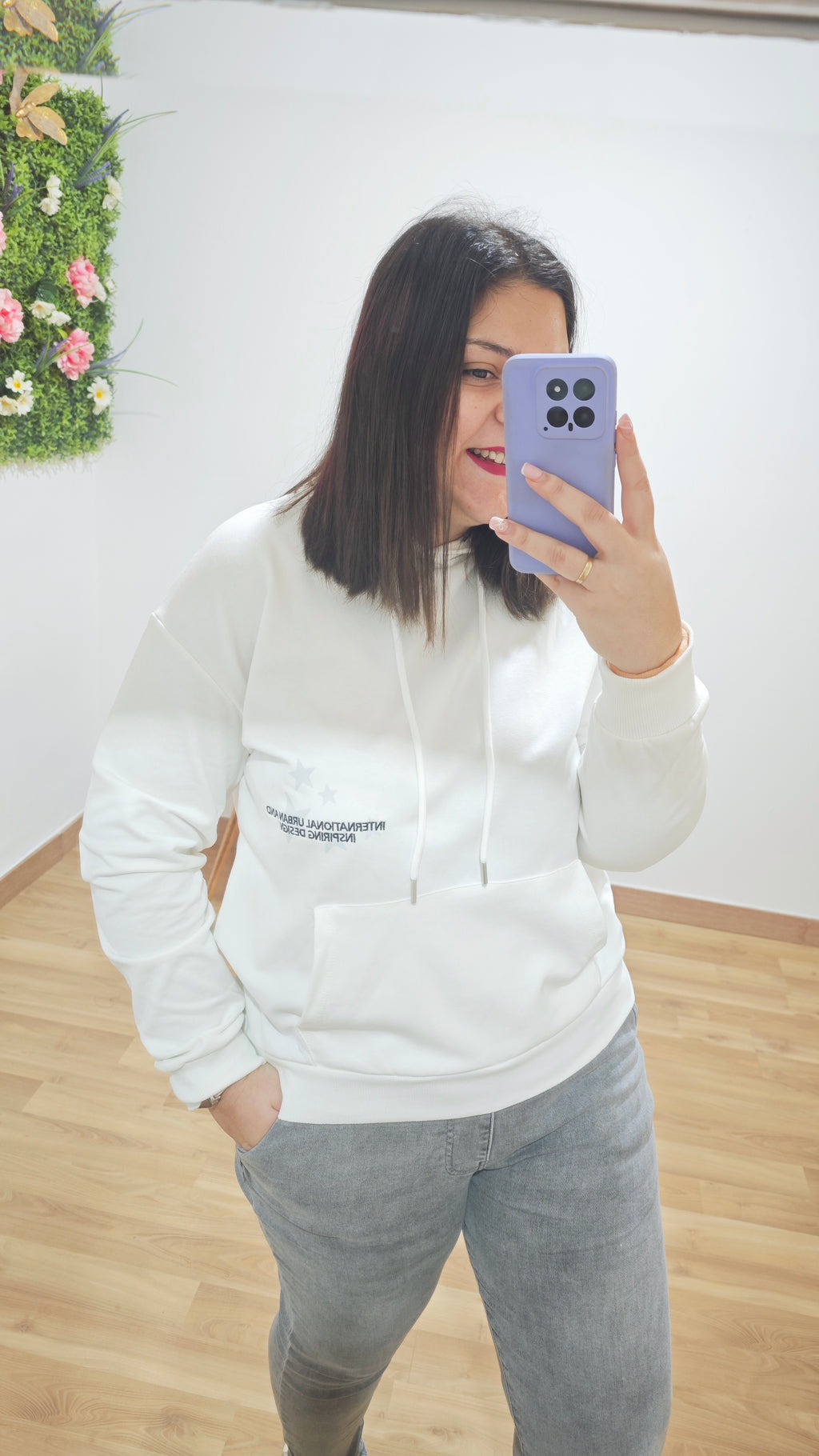 Sudadera Capucha University