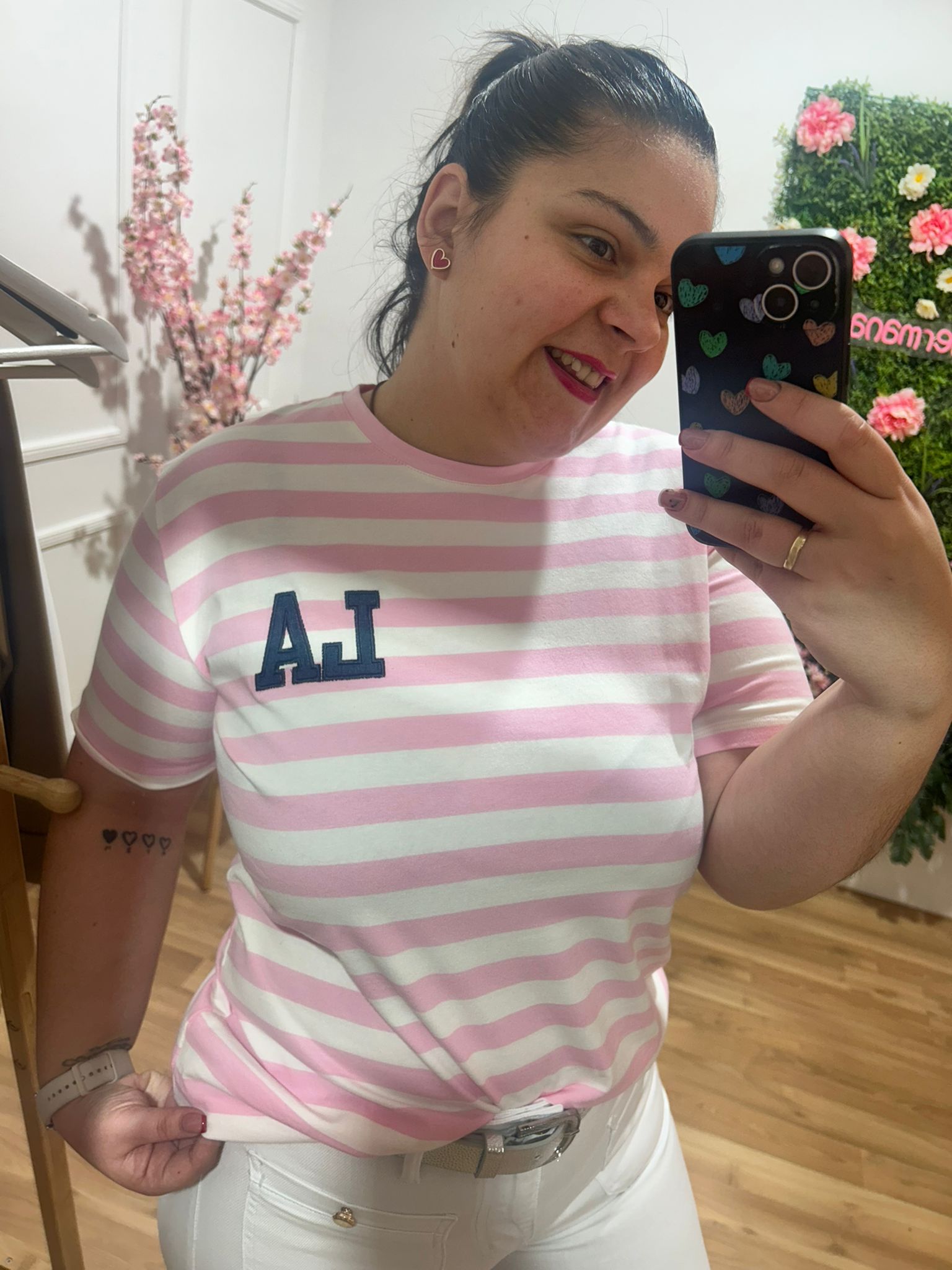 Camiseta Rayas LA