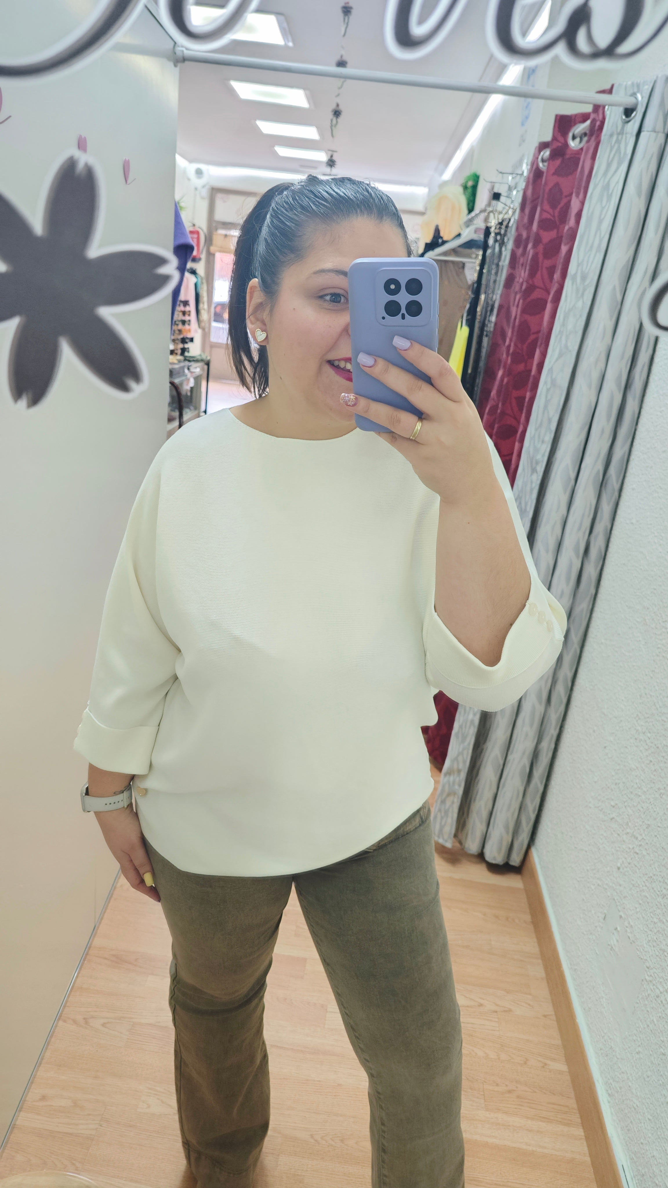Jeans Desgastado Marrón