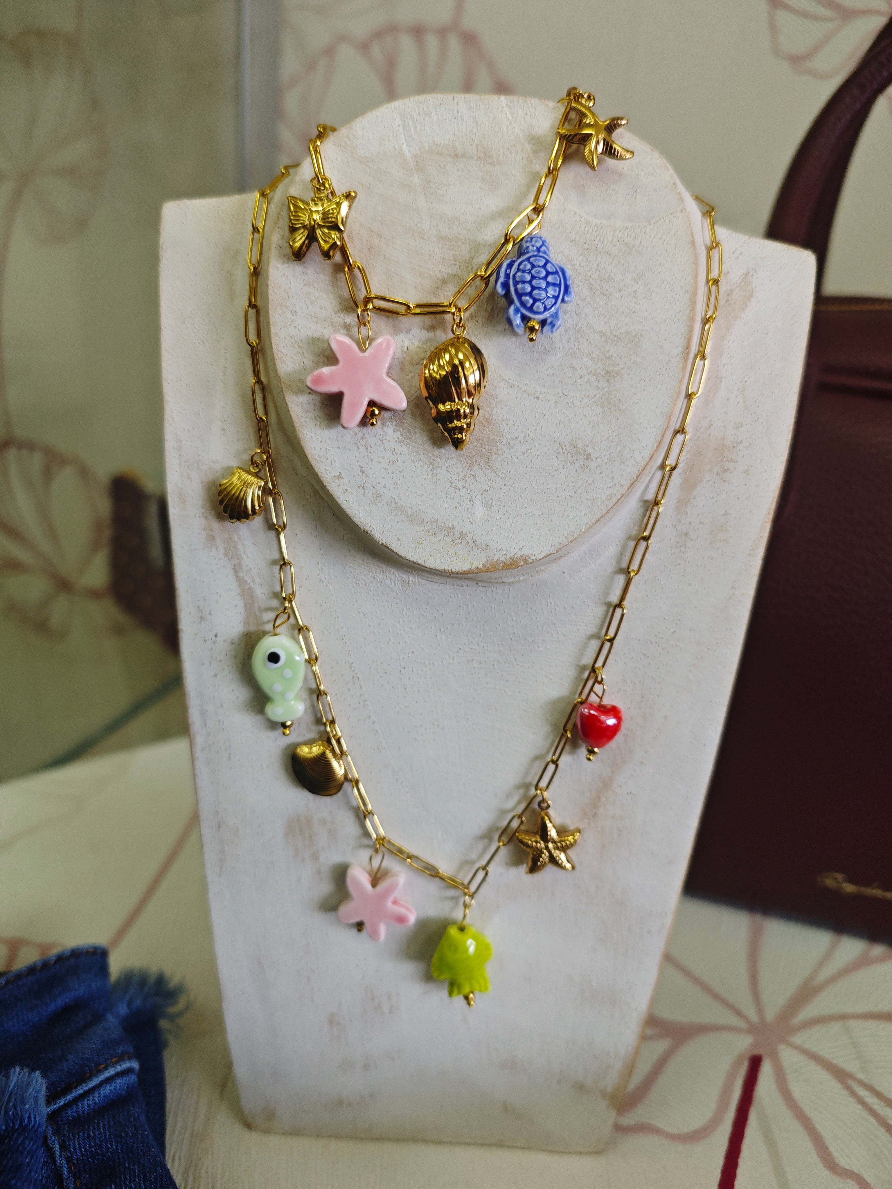 Collar y pulsera summer
