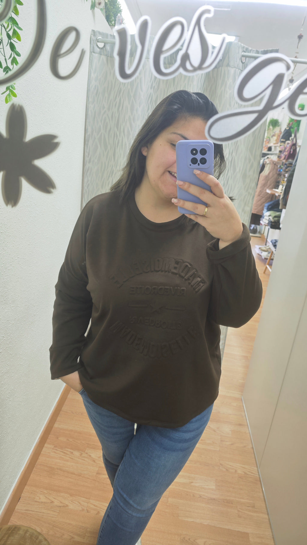 Sudadera mademoiselle
