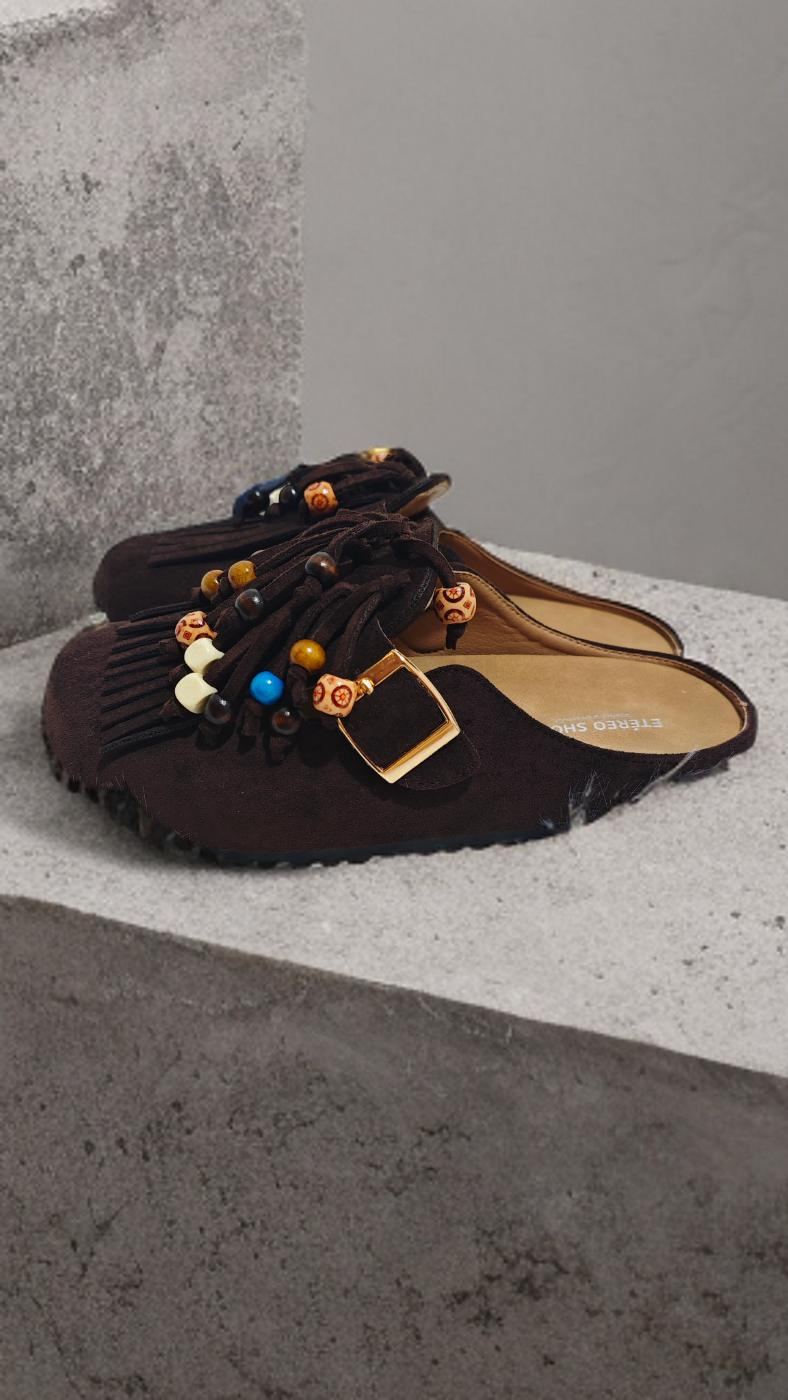 Zueco Flecos Choco Indi