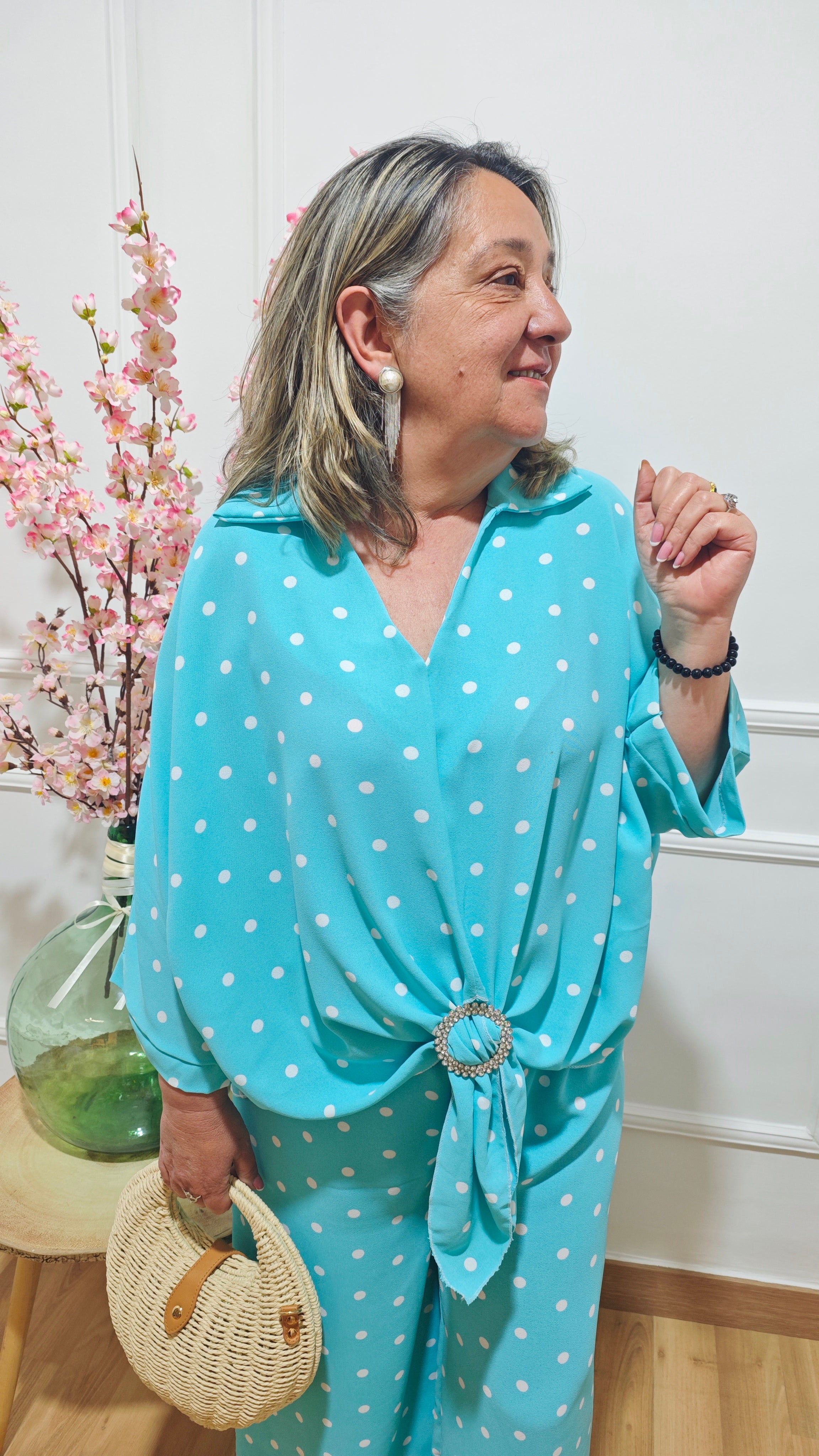 Blusa Lunares