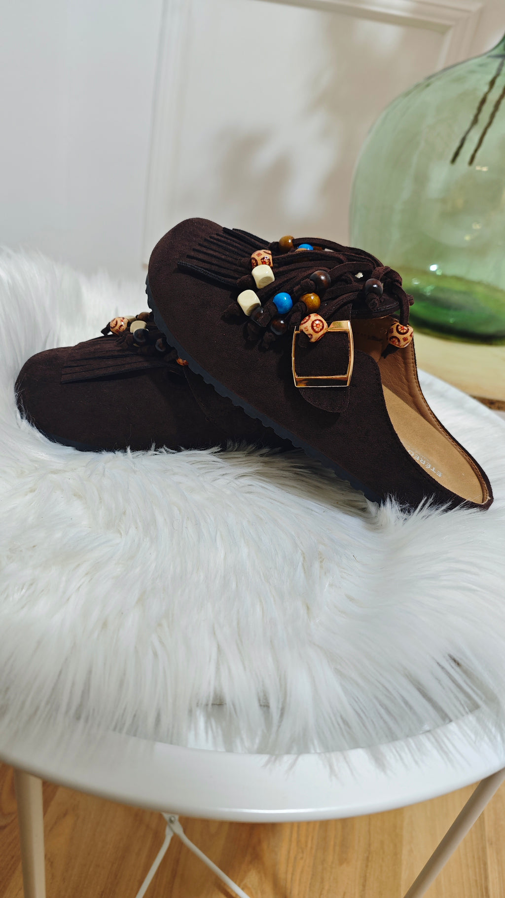 Zueco Flecos Choco Indi