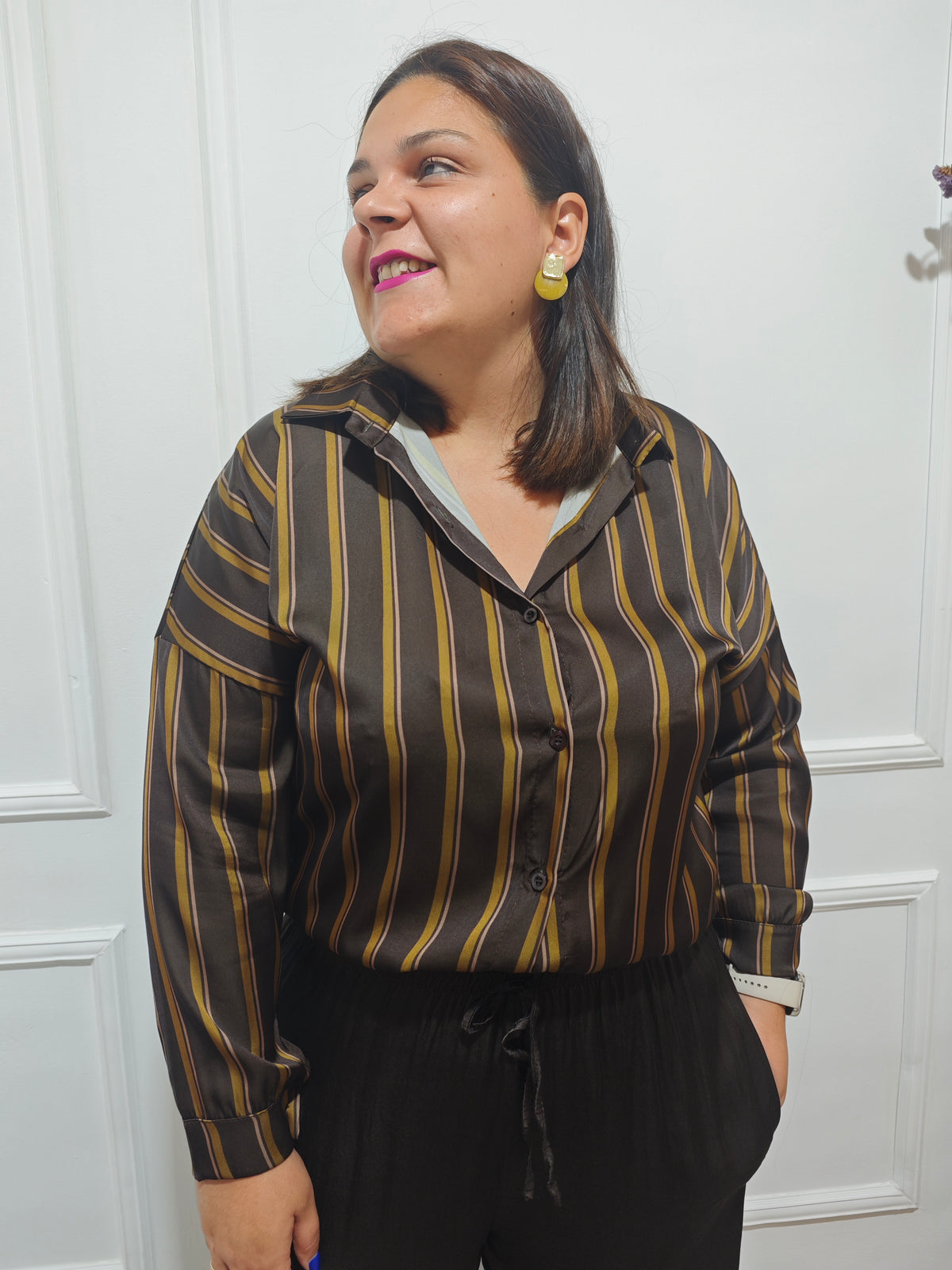 Camisa suspiros Satén