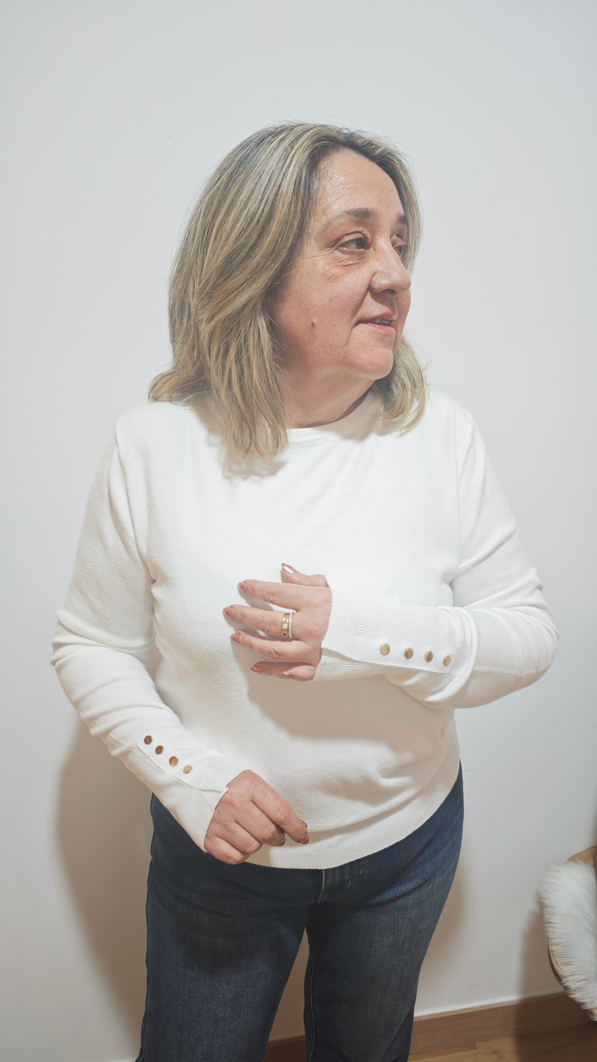 Jersey Basic Botones