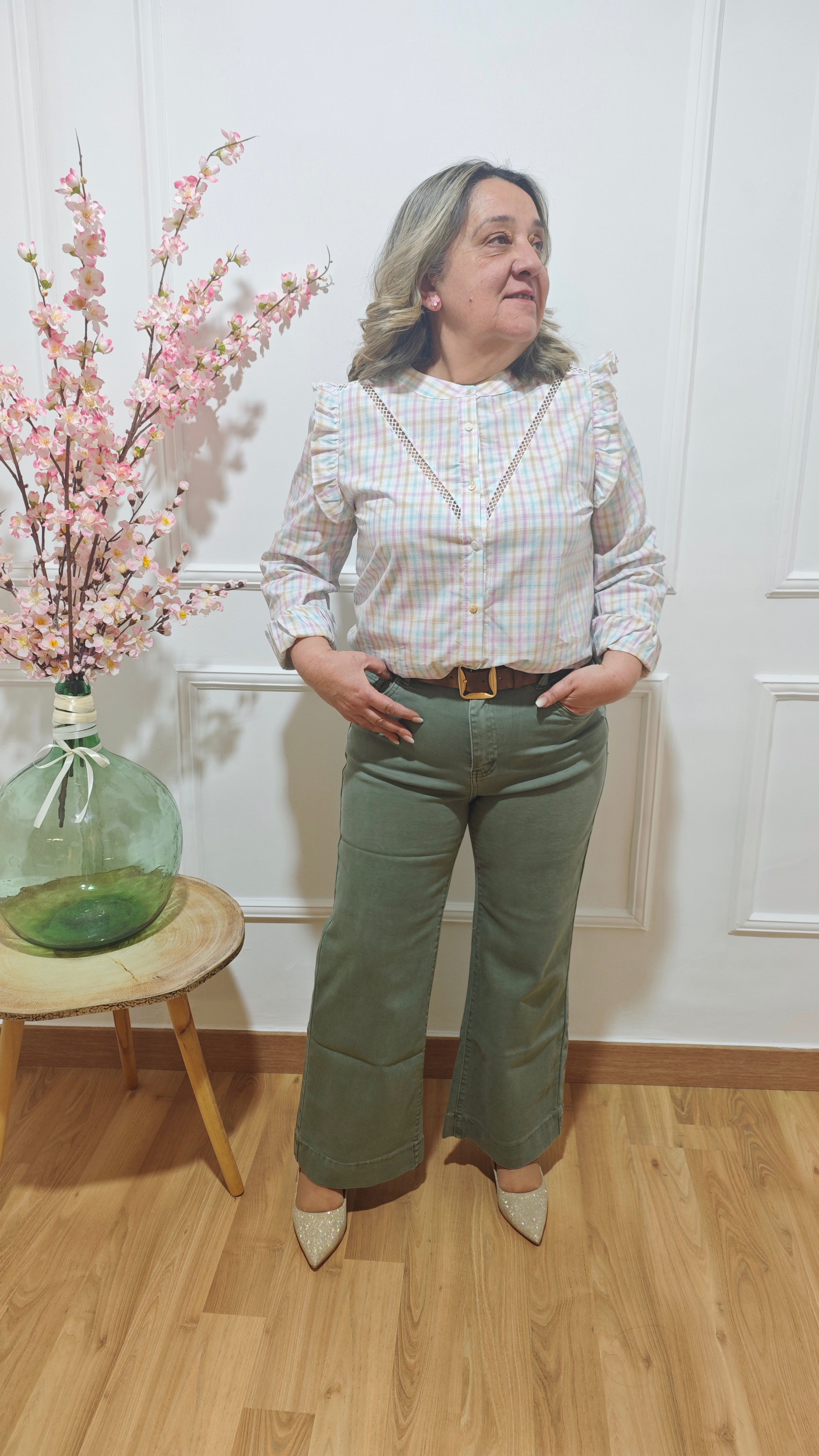 Jeans Azucena Verde