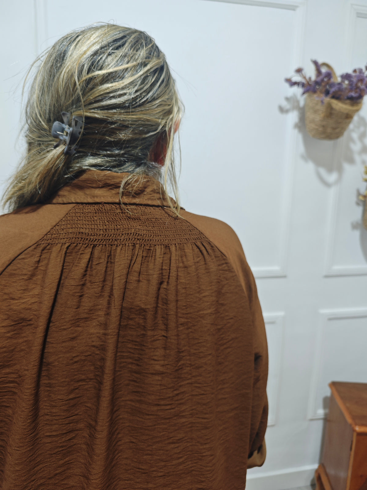 Camisa Cacao Camel