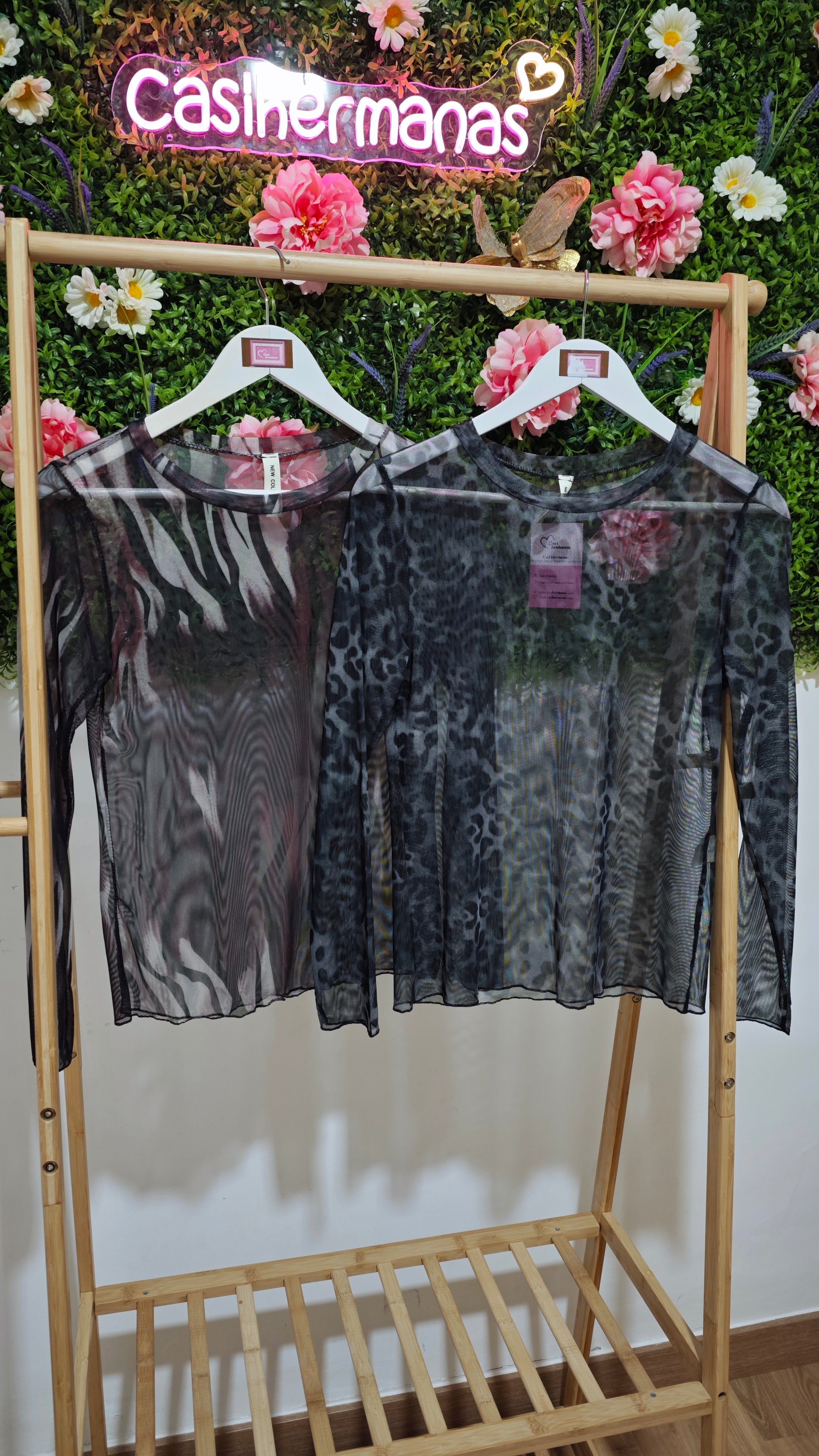 Camiseta transparente