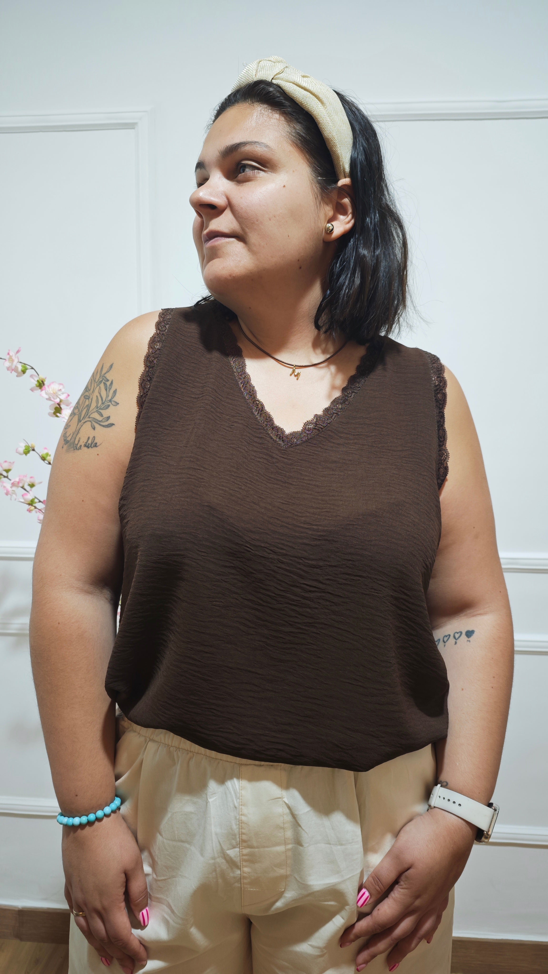 Camiseta lencera