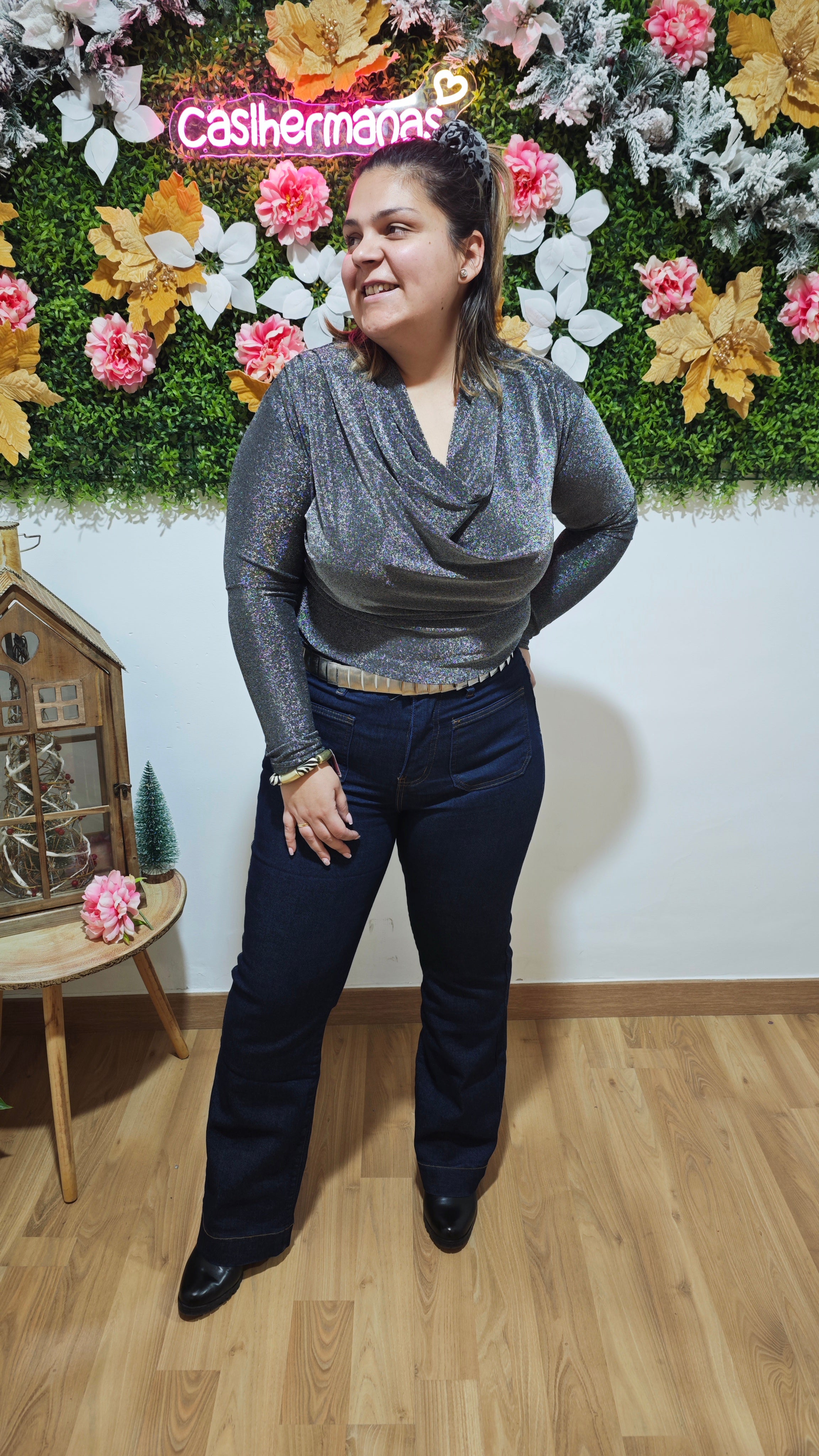 Jeans wide legg premium