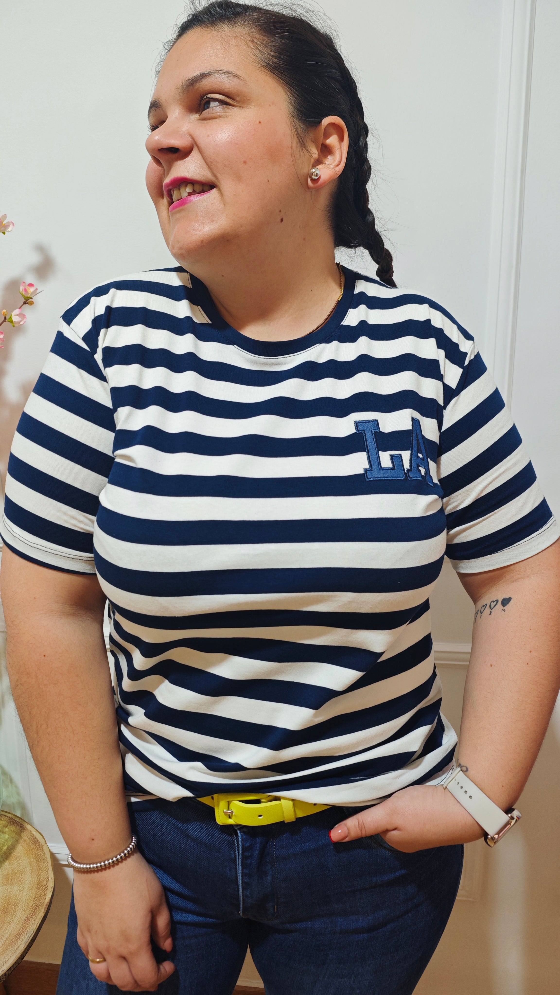 Camiseta Rayas LA