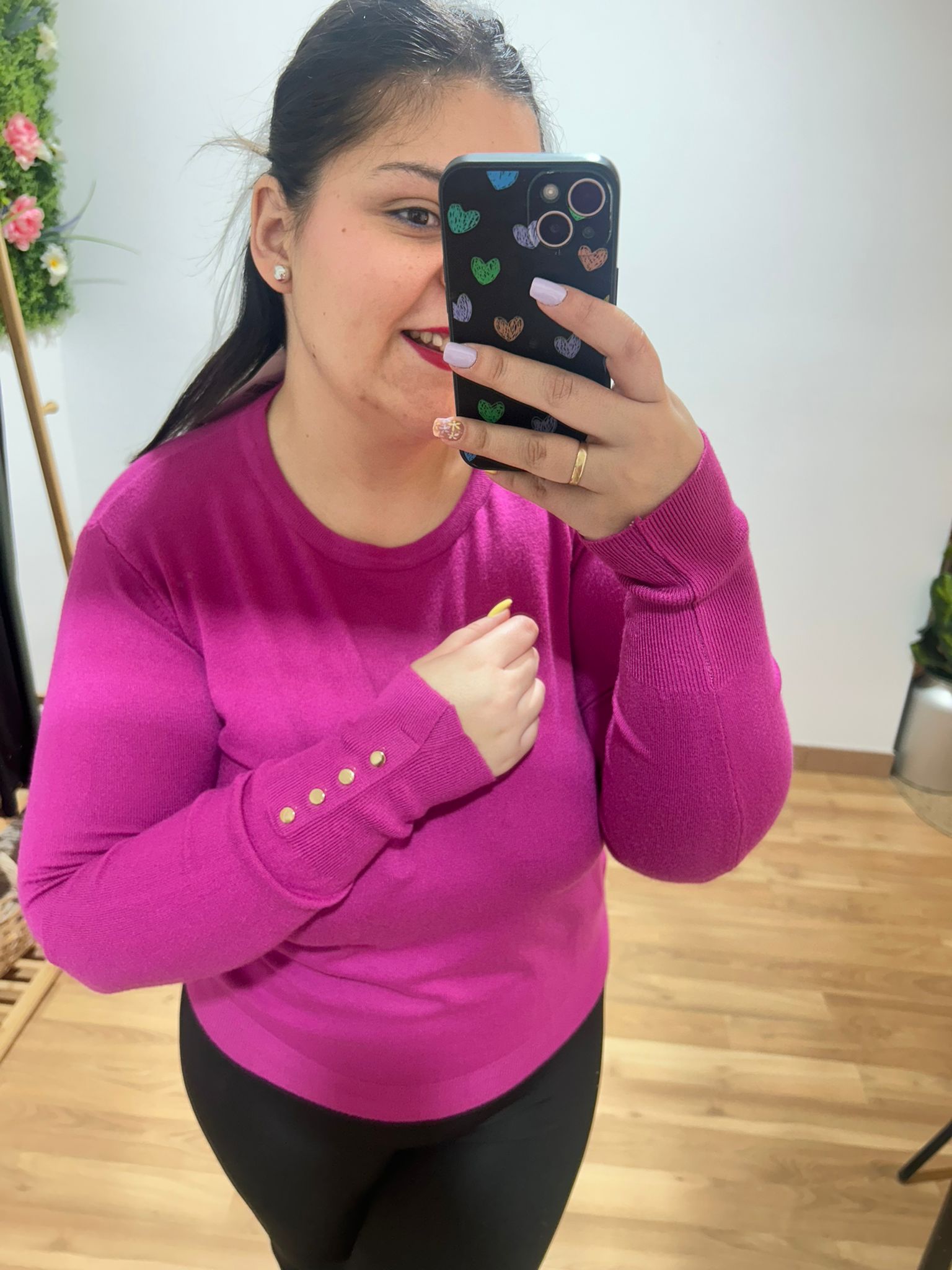 Jersey Basic Botones