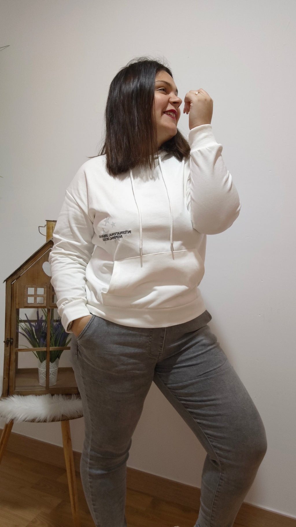 Sudadera Capucha University