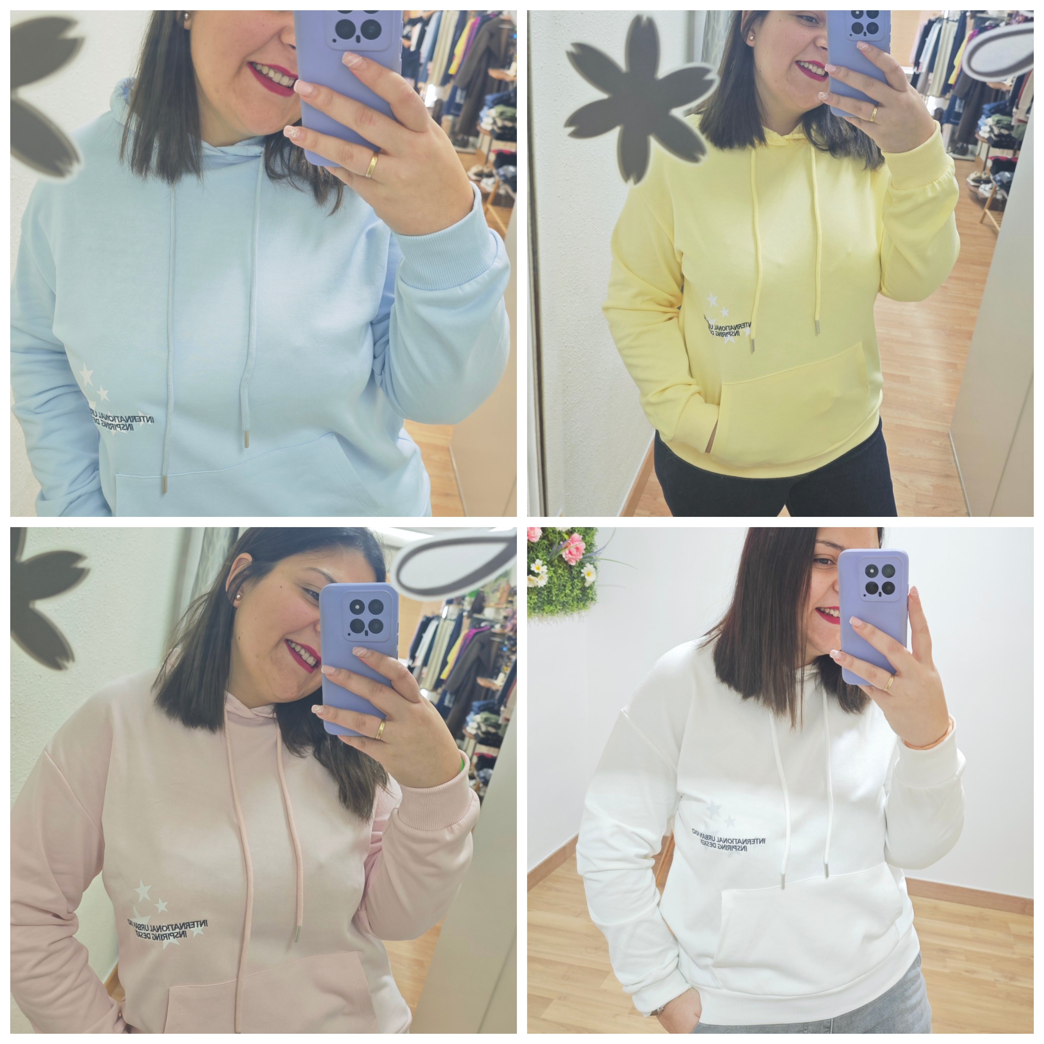 Sudadera Capucha University