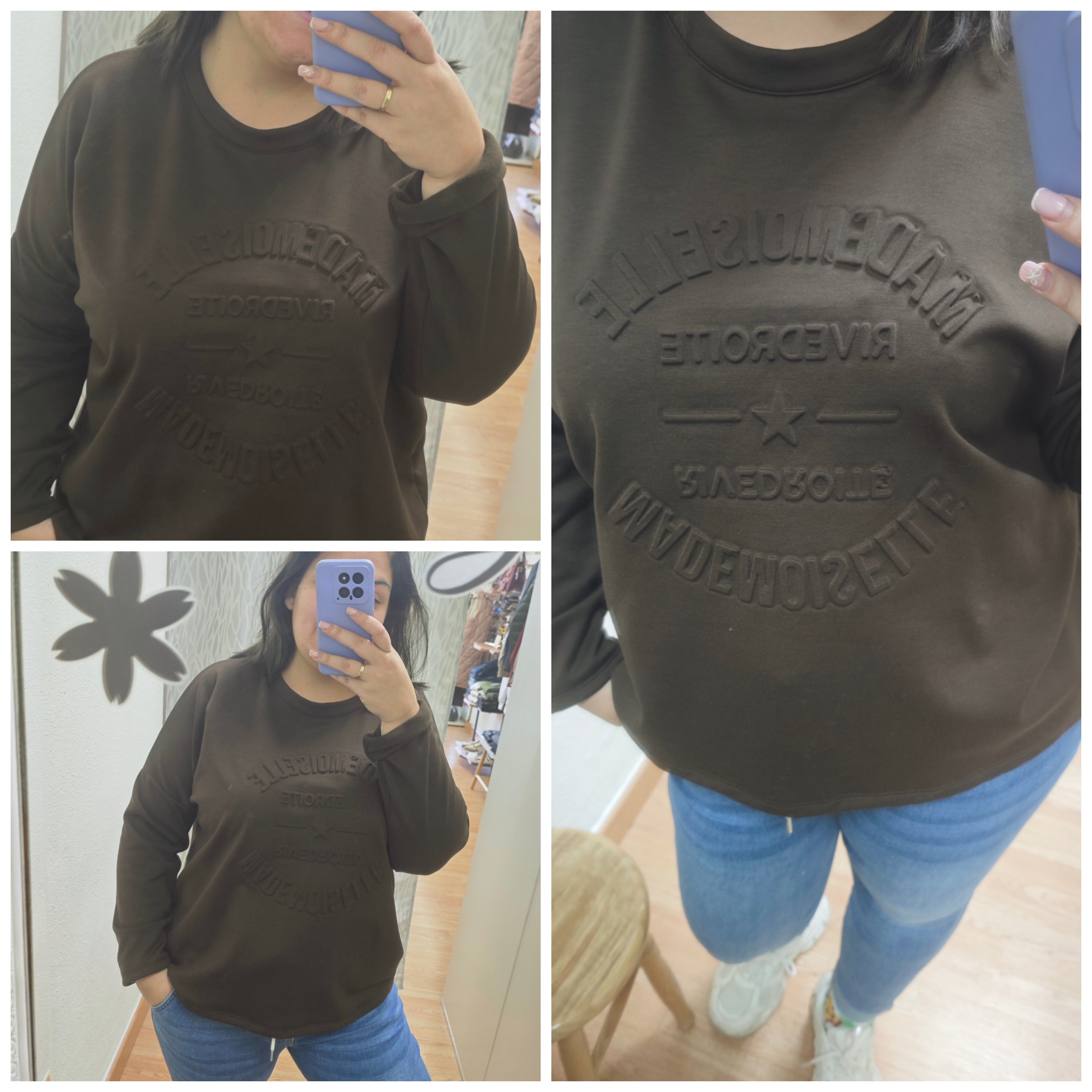Sudadera mademoiselle