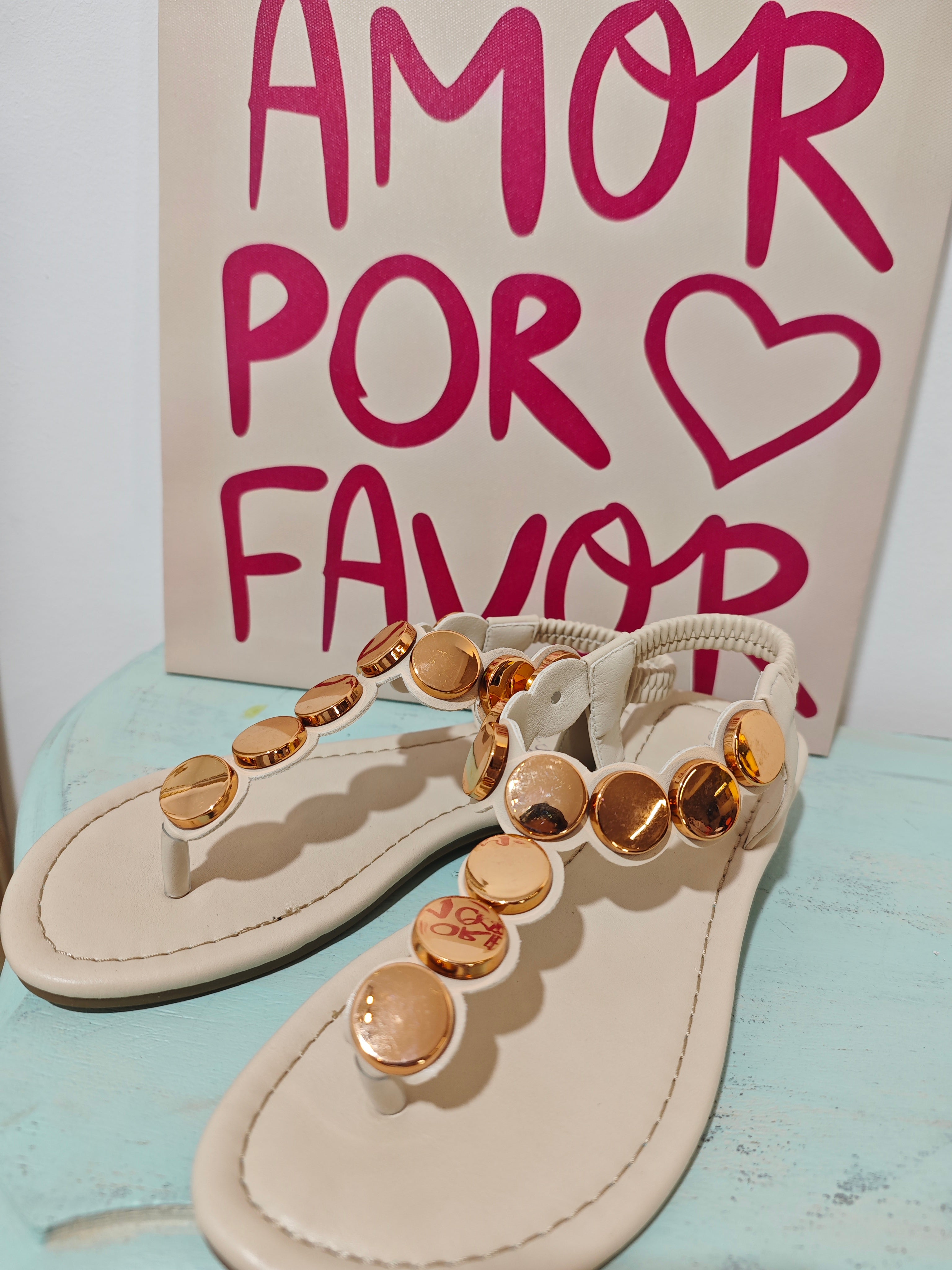 Sandalia suerte