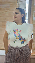 Camiseta jirafa