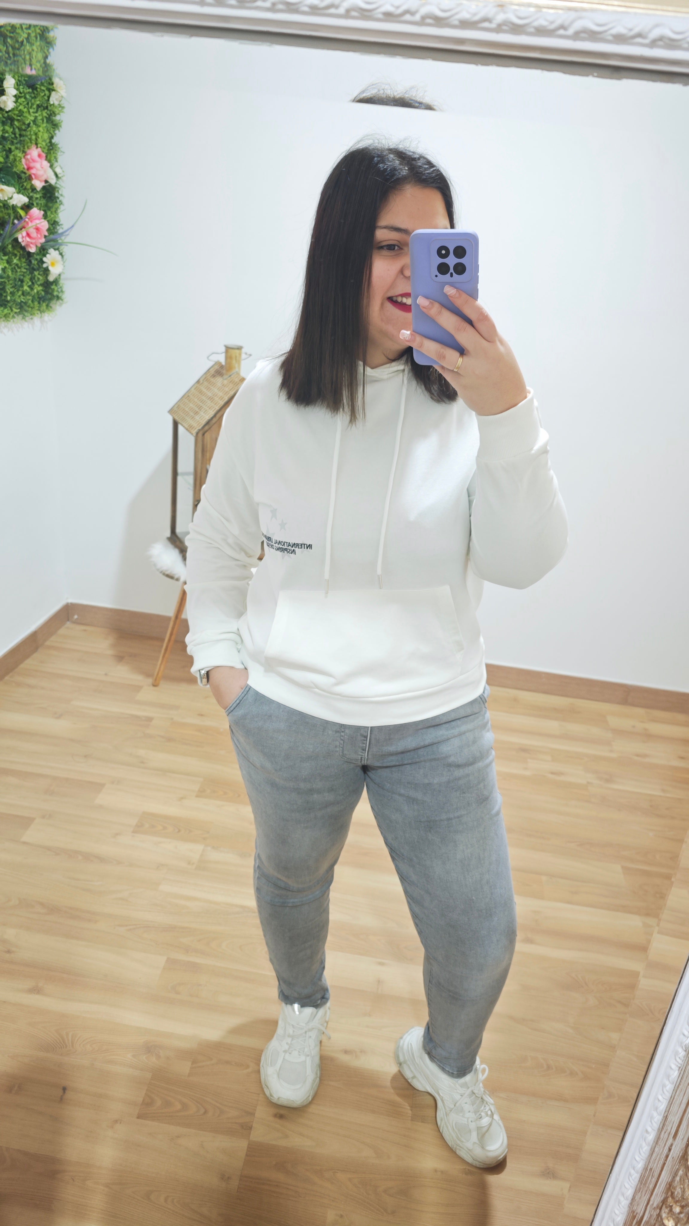 Sudadera Capucha University