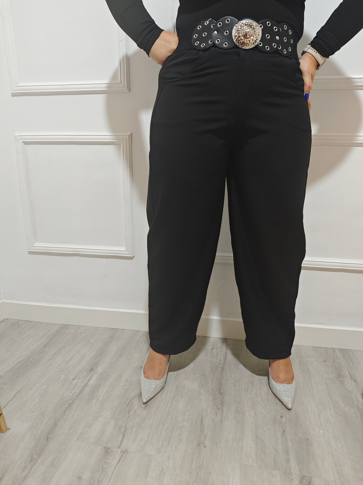 Pantalón ballon liso