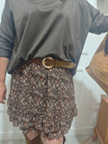 Falda capuchino