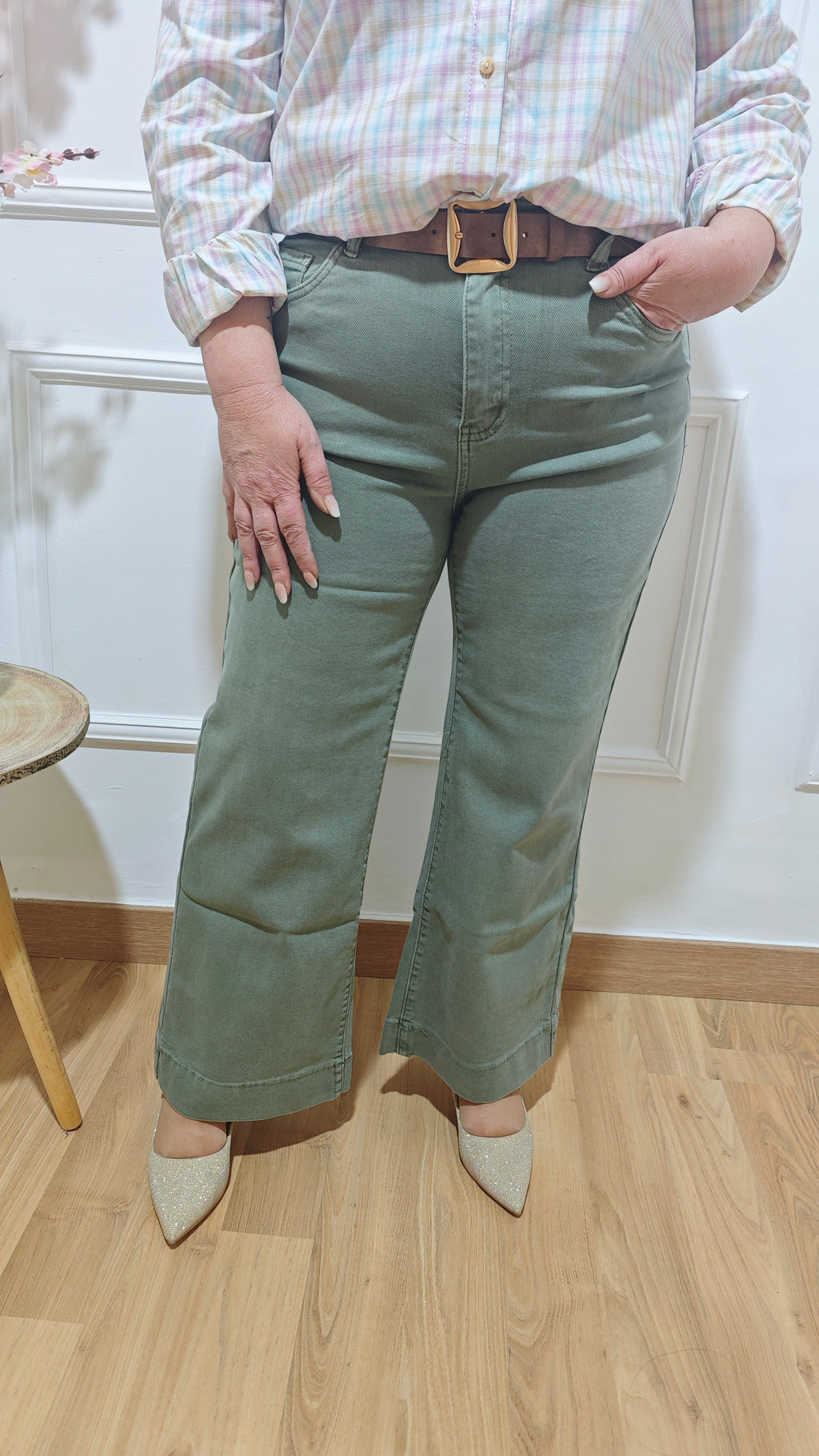Jeans Azucena Verde
