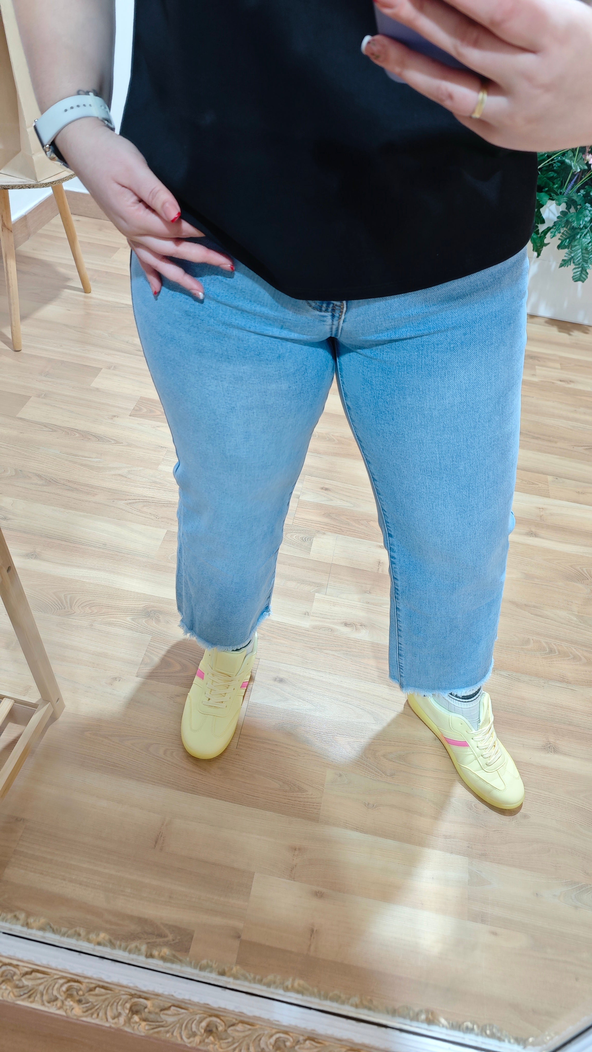 Jeans Wide Leg -5kilos Claro