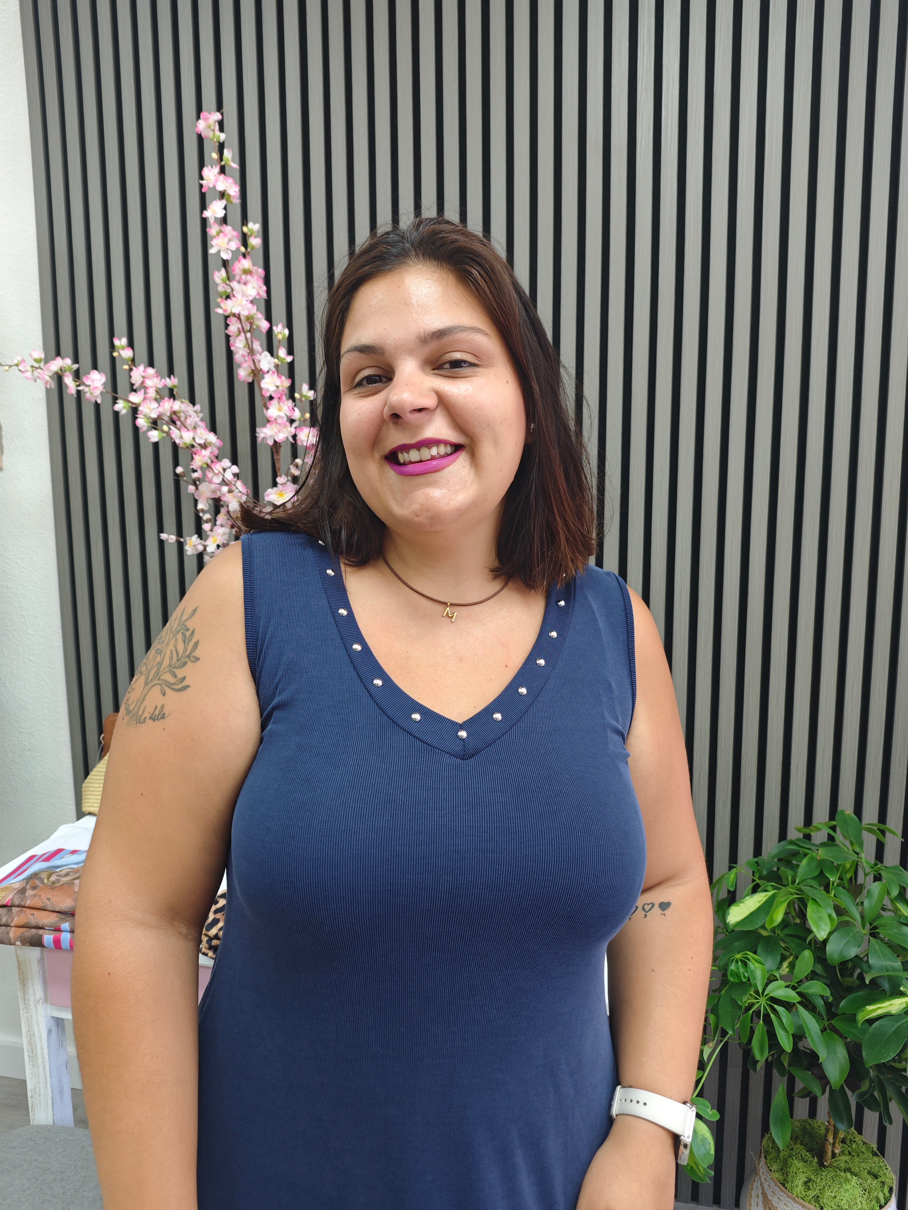 Vestido Yoly Tachuelas