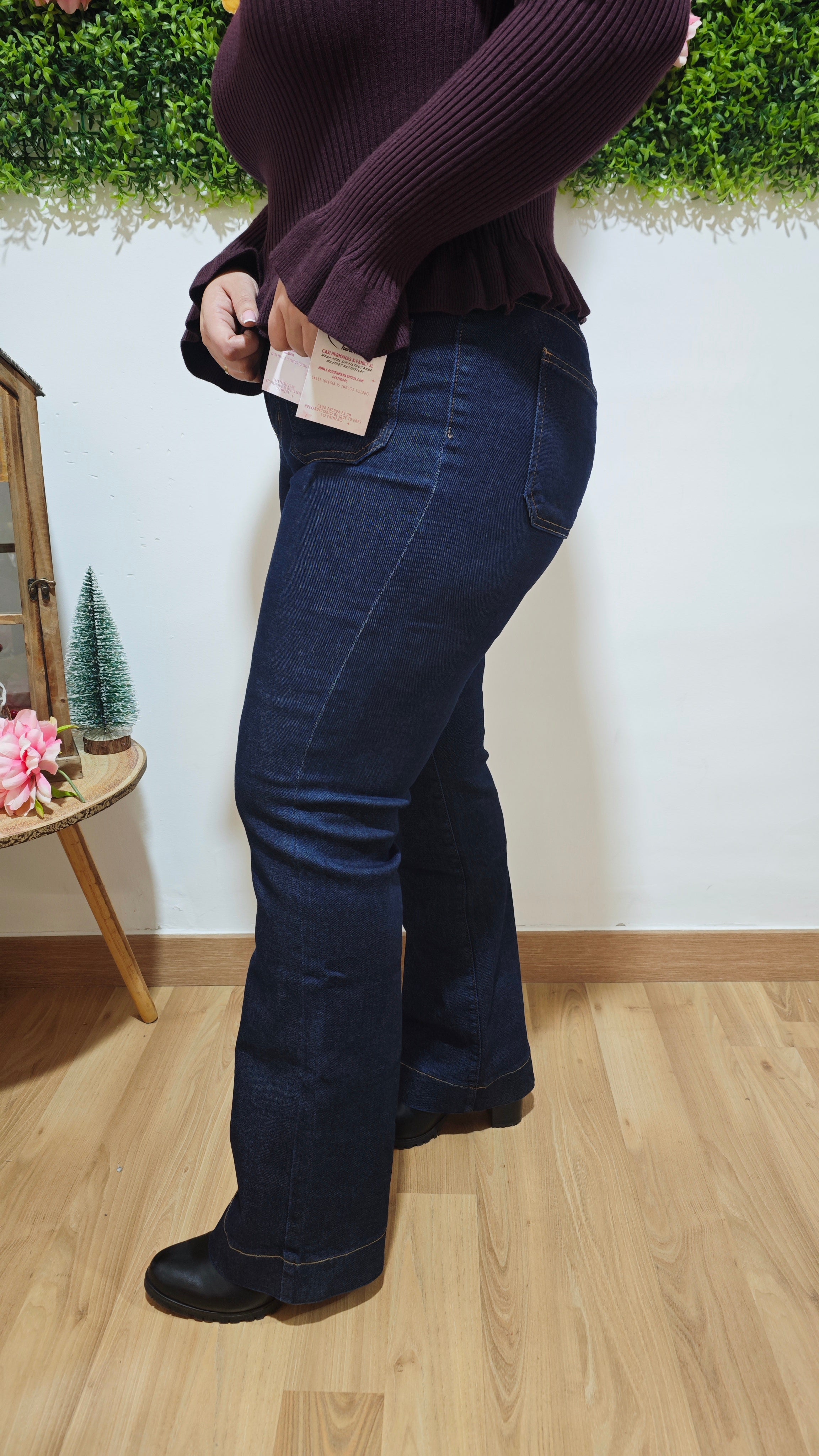 Jeans wide legg premium