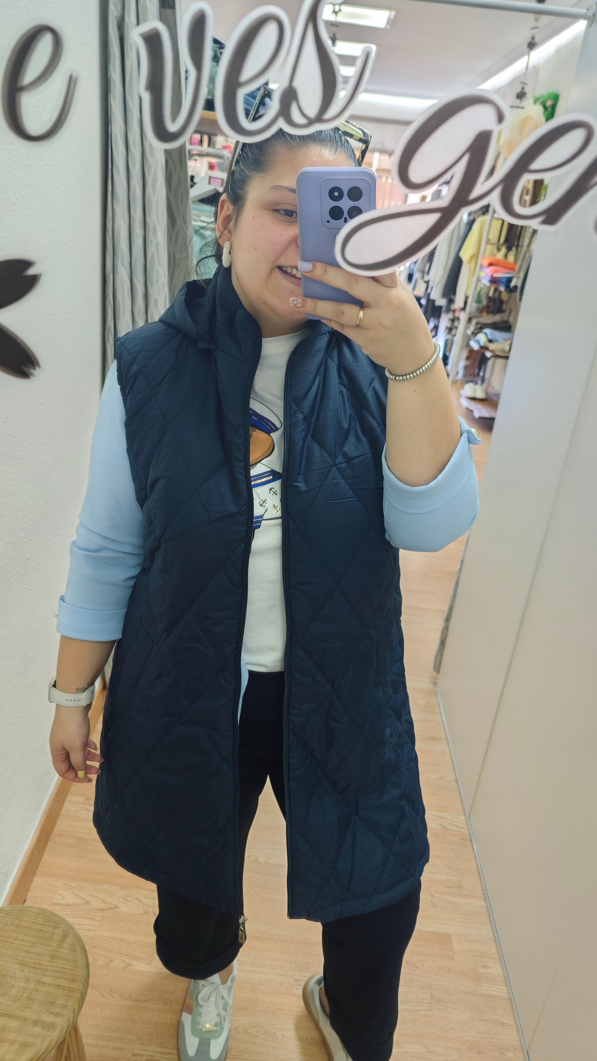 Chaleco acolchado Colour