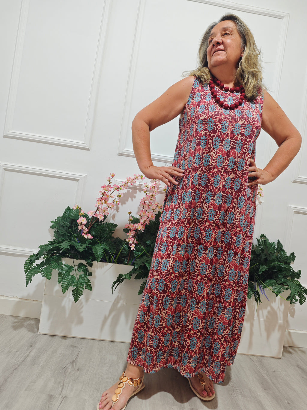 Vestido Coral