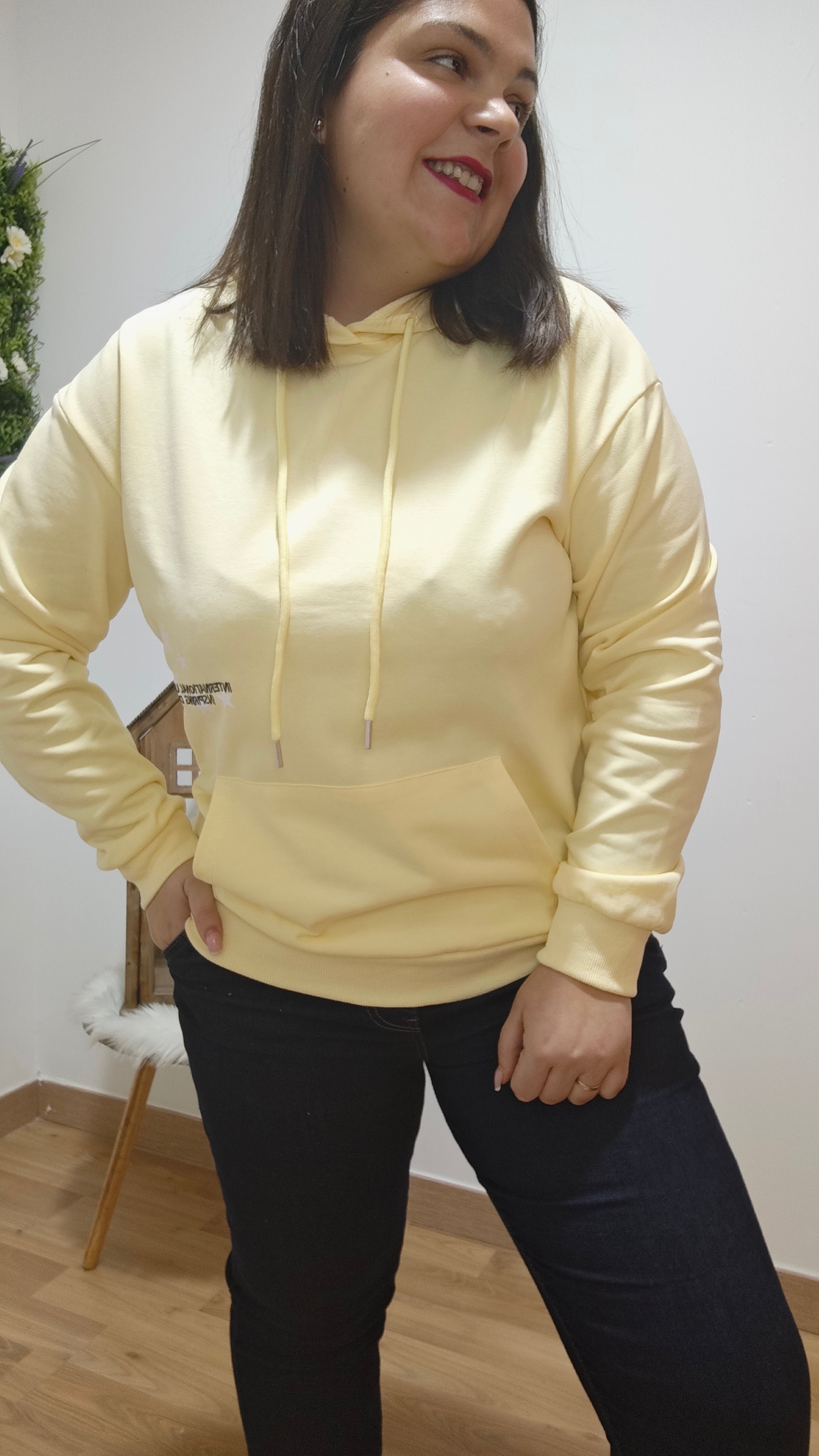 Sudadera Capucha University