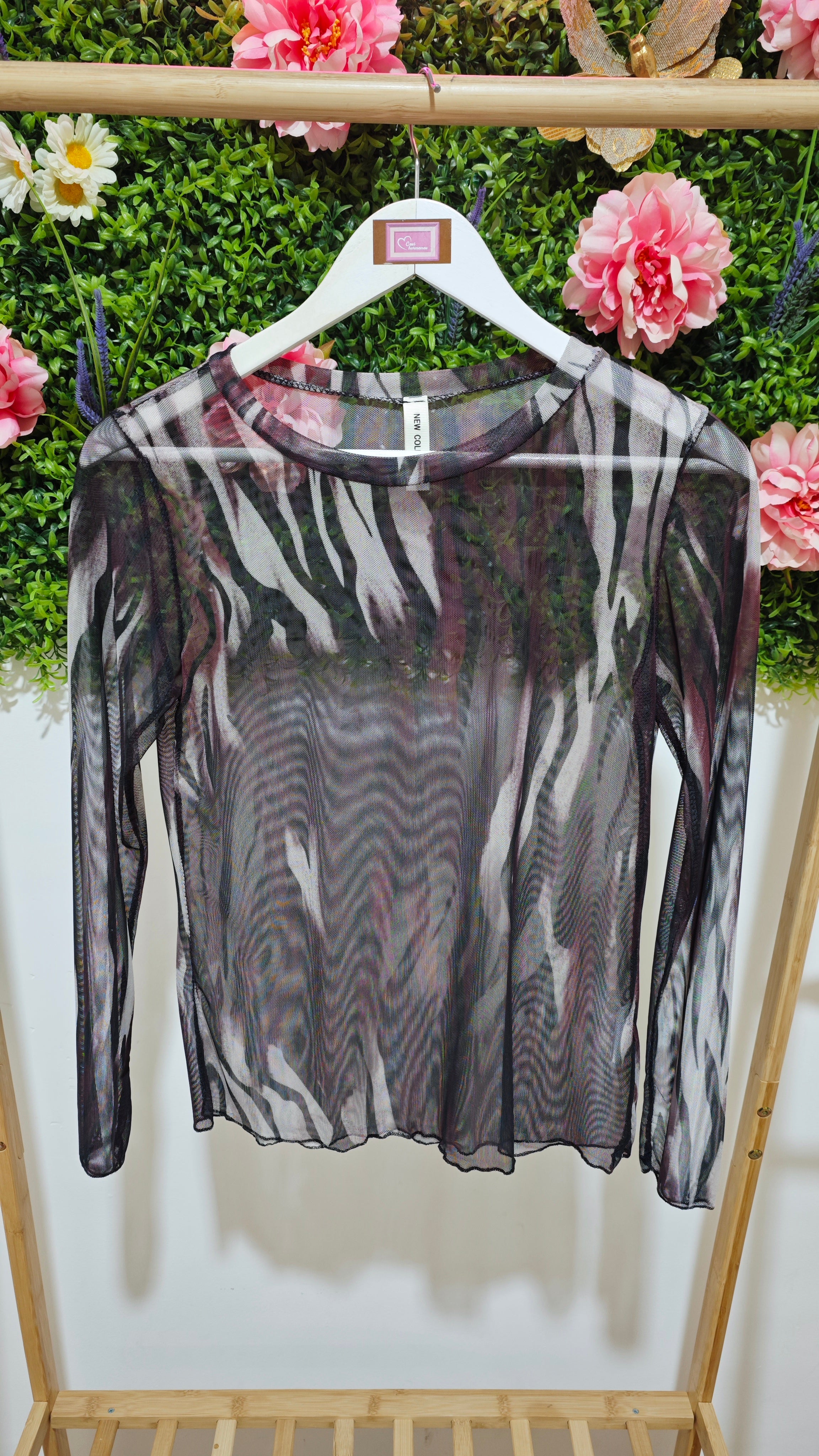 Camiseta transparente