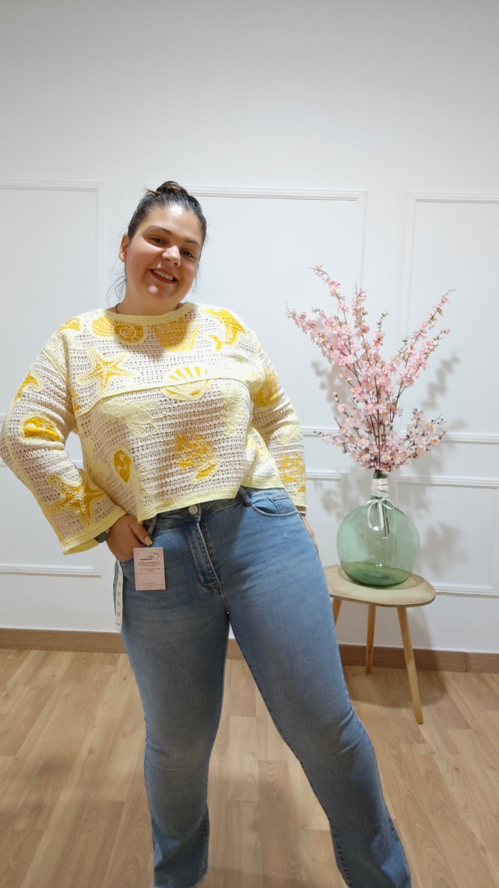 Jeans flare claro NEW