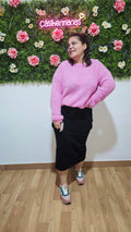 FALDA MIDI BLACK